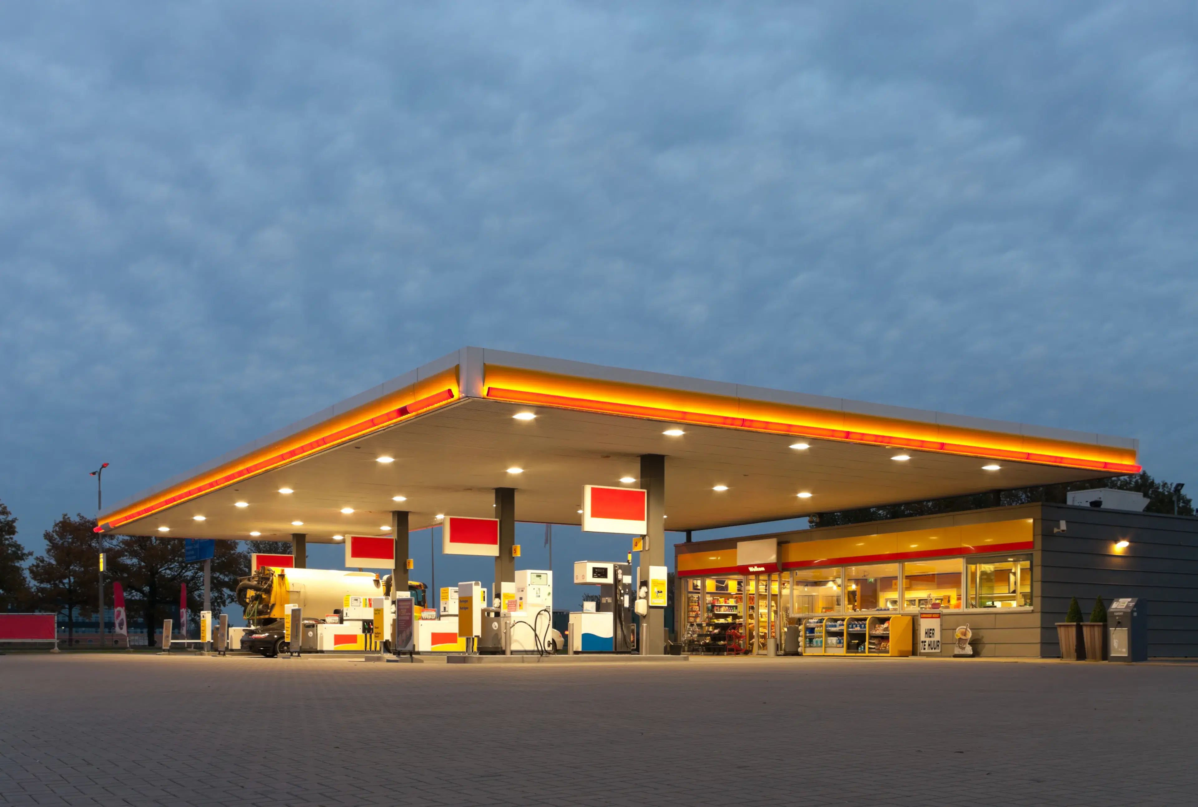 Distributed fuel-station portfolio